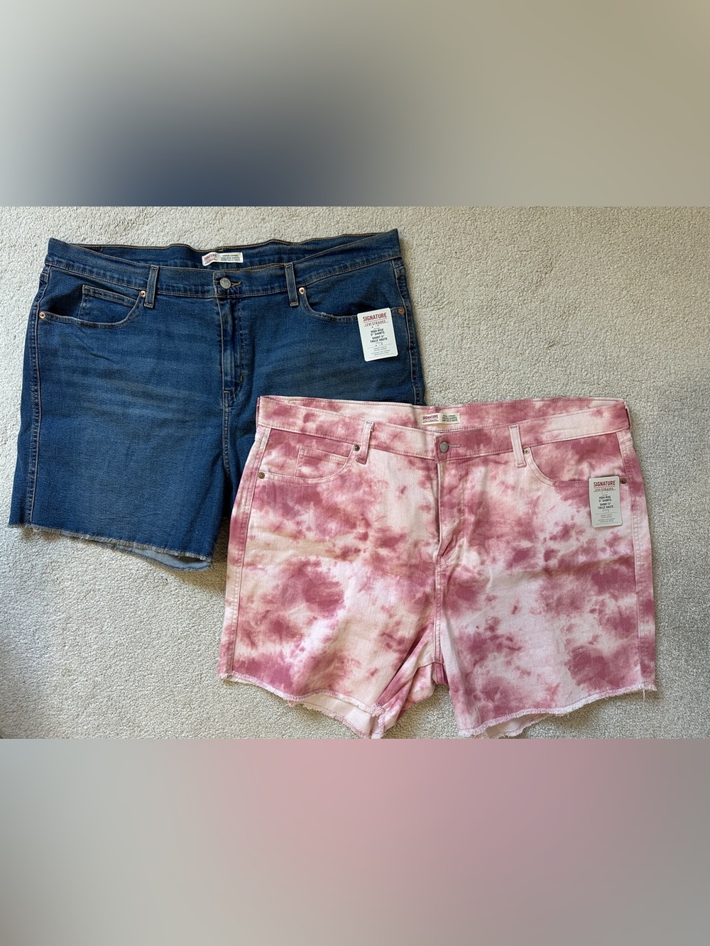 Plus Size Levi’s Denim Short Bundle